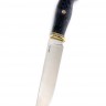 Нож №5 сталь CPM125V, рукоять стабилизированная карельская береза, мозаичные пины 