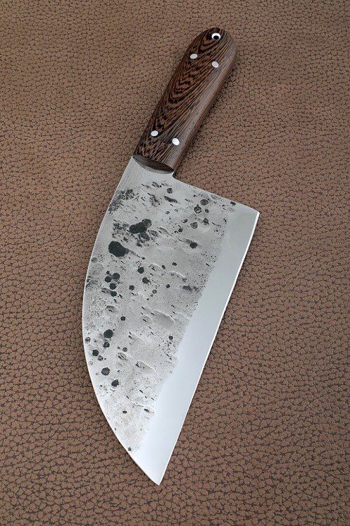 Нож Сербский сталь 95Х18 (следы ковки) ЦМ, рукоять венге 