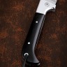 Нож складной Пчак сталь Х12МФ накладки черный граб 